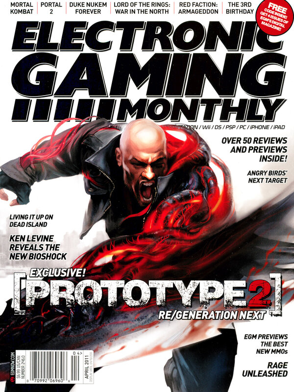 Electronic Gaming Monthly Issue 246 (April 2011) cover